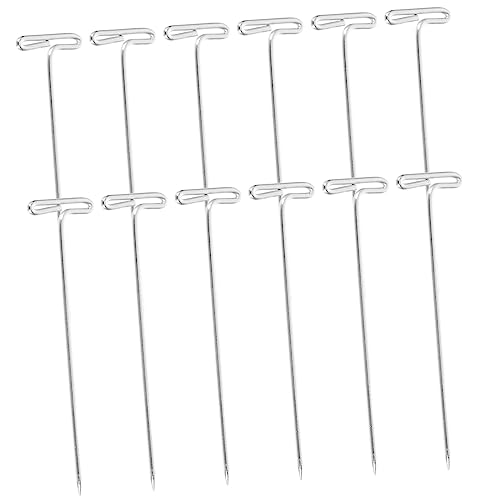 ARTIBETTER 100Pcs Pins for Wig Making and Blocking Head Sewing Pins for Crafting Quilting and Hair Extensions Essential Wig Making Kit and Supplies