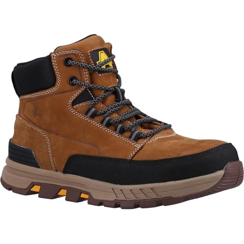 Chaussures de sécurité Amblers Safety 262 Sundance montantes en cuir marron