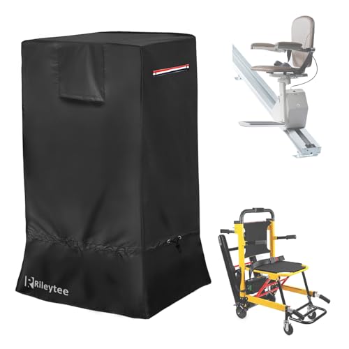 Rileytee Stair Lifts Cover,Outdoor Indoor Heavy Duty 600D Waterproof Dustproof