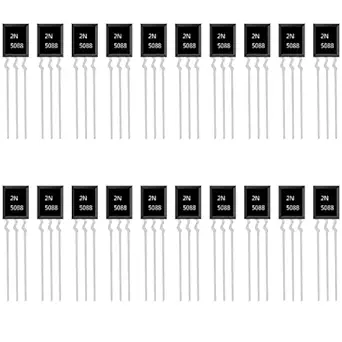 Anfukone 2N5088 Transistor 2N5088 - BJT NPN Silicon Amplifier 30V 0.05A, 20PCS