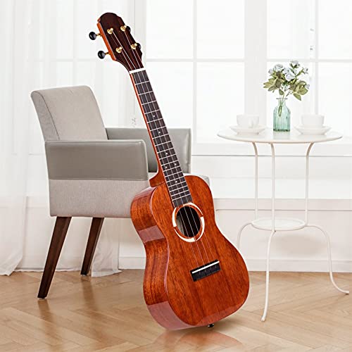 Ukulélé Soprano Concert Professionnel 23 Pouces Concert Ukulélé en Bois Massif avec Gig Sac Uke Strap Cordes Capo Tuner… - Les Beatles, Paul McCartney, John Lennon, RIngo Starr, George Harrison Ukulélé Soprano Concert Professionnel 23 Pouces Concert Ukulélé en Bois Massif avec Gig Sac Uke Strap Cordes Capo Tuner… – Image 7