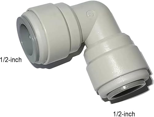 Vista 10 de Acoplamiento de tubo OD de copolímero de acetal, válvula de cierre manual, empuje para conectar piezas del sistema de filtro de agua RO