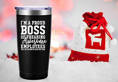 AMZUShome 20oz Proud Boss Tumbler