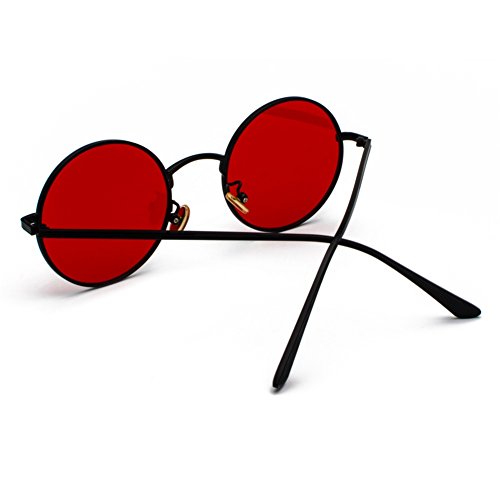 kachawoo Women Sunglasses Round Metal Frame Vintage Retro Glasses Sun for Men Unisex Gift3