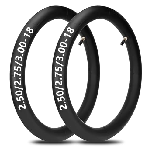 HIAORS 2.50-18 2.75/3.00-18 Inner Tube for Surron Light Bee X Sur Ron LBX Electric Dirt Bike Talaria Pro SS E Ride 3.0 80/90-18 90/90-18 80/100-18 Tube for CB350 CB360 Motorcycle Off Road Pit Bike