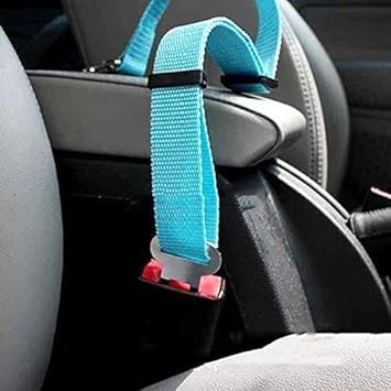 Dog Car Seatbelts Adjustable Pet Seat Belt for Vehicle Nylon Pet Safety Seat Belts Heavy Duty & Elastic & Durable Car Seat Belt for Dogs, Cats and Pets (Seat Belt Normal, Seat Belt Normal, Orange) 2