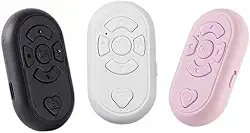 Mini Controle Remoto Bluetooth para Celular e Tablet – Tire Fotos, Role Páginas e Interaja nas Redes Sociais, (iOS & Android)