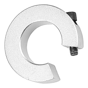 MUCKLILY Aluminiumlegierung Klemmring mit Schraubverschluss