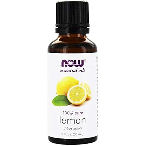 NOW 100% Pure Lemon Essential Oil 1oz Cover