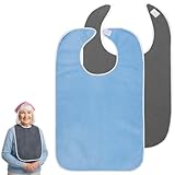 sabberlatz pippi Optimale Passform: Erwachsenen lätzchen mit den Maßen 45 x 75 cm bieten diese Lätzchen für Erwachsene ausreichend Abdeckung; Der komfortable Sitz und die flexible Passform ermöglichen einfaches An- und Ausziehen; Besonders geeignet als Sabberlatz für Erwachsene oder als Kleiderschutz bei kreativen Projekten