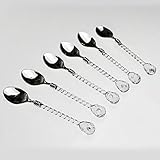 IKRAM Elegante Teelöffel Mokkalöffel 6er Set