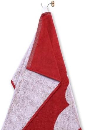 PUMA TEAM Towel Small (50 x 100), Unisex El Havlusu, Her Zaman için Kırmızı-PUMA Beyaz, OSFA - 054553 - Görsel 5