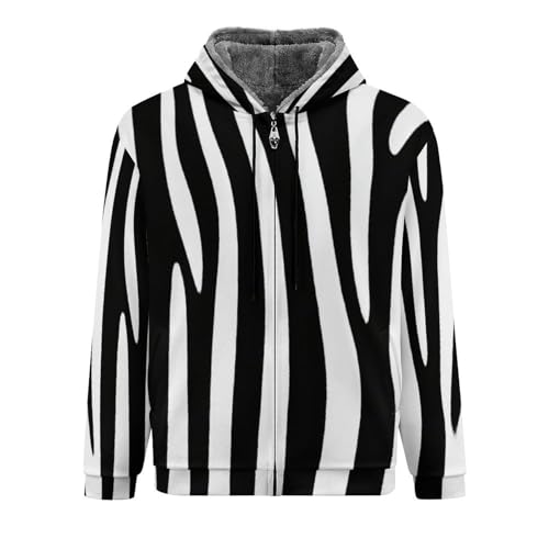 Veste doublée en polaire zippée homme manteau thermique pour sorties hivernales