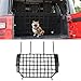 Produktbild WXHBB Für Jeep Wrangler JK JL JT 2007-2021 Auto Kofferraum Sicherheitsnetz Hundebarriere Schutz Isolierung Haustier Trennnetz Sitz Frachtnetz