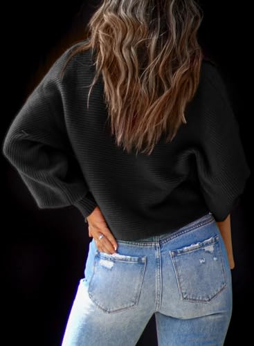 Dokotoo Women's Sweater Long Sleeve Polo V Neck Knitted Pullover 2023 Casual Fashion Sweater Tops3