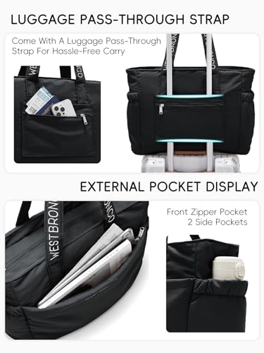 WESTBRONCO Puffer Tote Bag