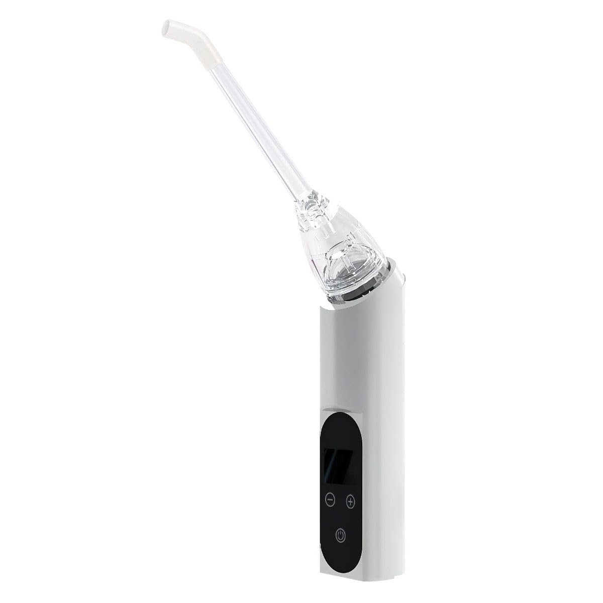 Oral Icon Kit Elettrica di Rimozione Calcoli Tonsillari - Pipetta di Aspirazione a Vuoto - Kit Completo - Alito Più Fresco - Specchio d'Ingrandimento 5X, Depressore Linguale e Siringa Irrigatrice