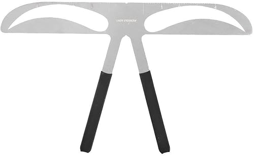 Plantilla de modelado de cejas, 3 tipos de plantilla profesional para cejas, plantilla de modelado de bricolaje para definir regla herramienta de