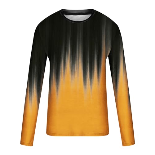 Mens Crewneck Sweatshirts Vintage Print Long Sleeve Causal Fashion Graphic Tee Shirts Outdoor Sport Pullover Tops3