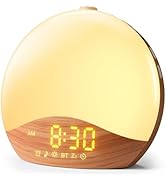 Amazon.co.jp: 光目覚まし時計 ホワイトノイズマシン 26種癒し音 自動