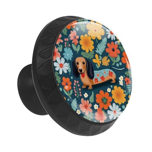Boutons de tiroir en cristal Florals pour remplacer une poignée d'armoire cassée ou ancienne