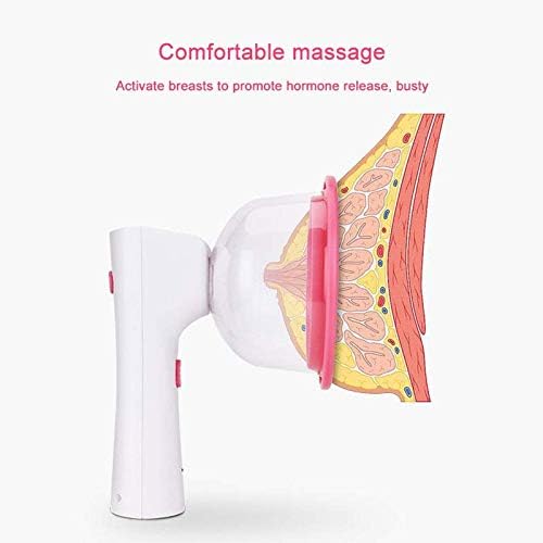 Electric Chest Massage Instrument to Improve Sagging Device - to Suck Breast Electric Massage Enlargement