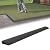 Ruedamann 13.1 Ft Threshold Transition Strip, 1 1/5"~1 2/5" Rise Rubber Threshold Ramp, Overlap Edge Reducer, Doorway Edge Trim and Mats for Laminate Doorway, Carpet, Floor, Tile