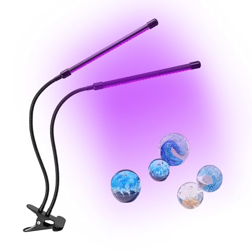 Lampe LED UV à double tête pour sécher rapidement la colle et le vernis