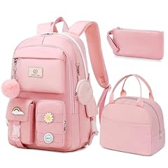 Pink-backpack Set