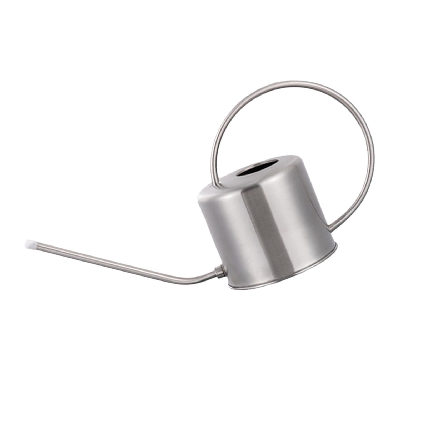Arrosoir d'intérieur en acier inoxydable de 1300 ml avec long bec