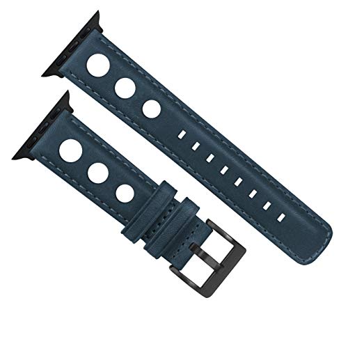 Image of BARTON WATCH BANDS - Horween Leather Watch Bands Compatible with Apple Watch Models - 1, 2, 3, 4, 5, 6, 7, 8, 9, 10, SE, Ultra & Ultra 2