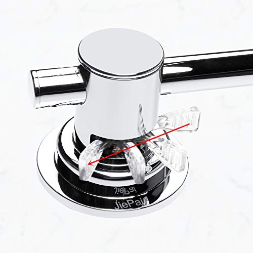 Jiepai 24 Inch Vacuum Suction Cup Towel Bar,Removeable Shower Mat Rod Shower Door Adhesive Towel Bar Suction Towel Rack (Chrome) #TOP3