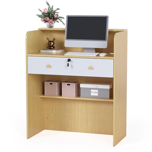 OmySalon 32 inch Compact Front Desk