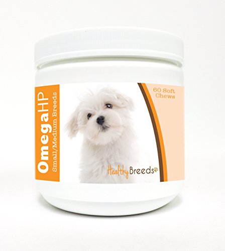 Healthy Breeds Maltese Omega HP Fatty Acid Skin and Coat Support ...