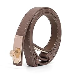 Elephant Grey Belt Gold Buckle