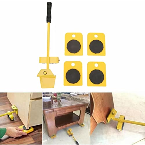 Juego de herramientas para mover muebles de 200 kg, elevador resistente para lavadoras 4