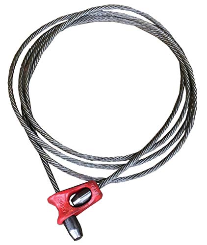 Groove Industrial 9/16 Two Button (2 Ferrules) Log (Logging) Choker 8 Feet (Pack of 5)