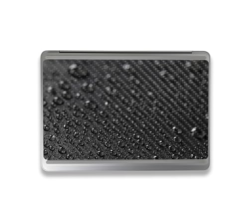 Image of MightySkins Carbon Fiber Skin Compatible with Microsoft Surface Laptop Studio 2 (2023) Full Wrap Kit - Dewdrop | Protective, Durable Textured Carbon Fiber Finish | Easy to Apply | Made in The USA