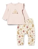 NAME IT Baby-Mädchen NBFLINDY LS TOP Set Langarmshirt, Violet Ice, 62