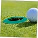 POPETPOP 2pcs Putting Hole Cup Golf Practice Aid for Indoor Putting Portable Golfing Tool for Skill Improvement and Fun for Lawn Use and Easy Storage