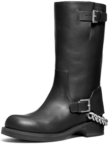 Michael Kors Cayden bottes pour femme cavalières chic noir