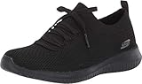 Skechers womens Ultra Flex - Statements Black/Black 7.5 medium US