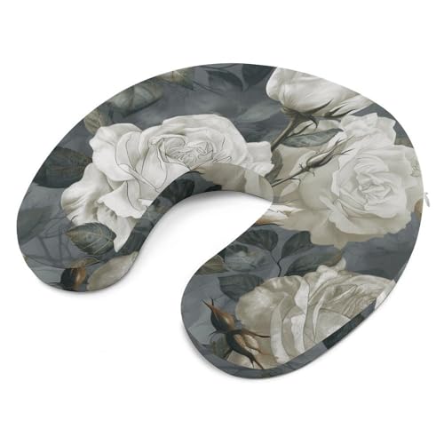 Almohada de viaje U con memoria y tamaño único miniatura 6