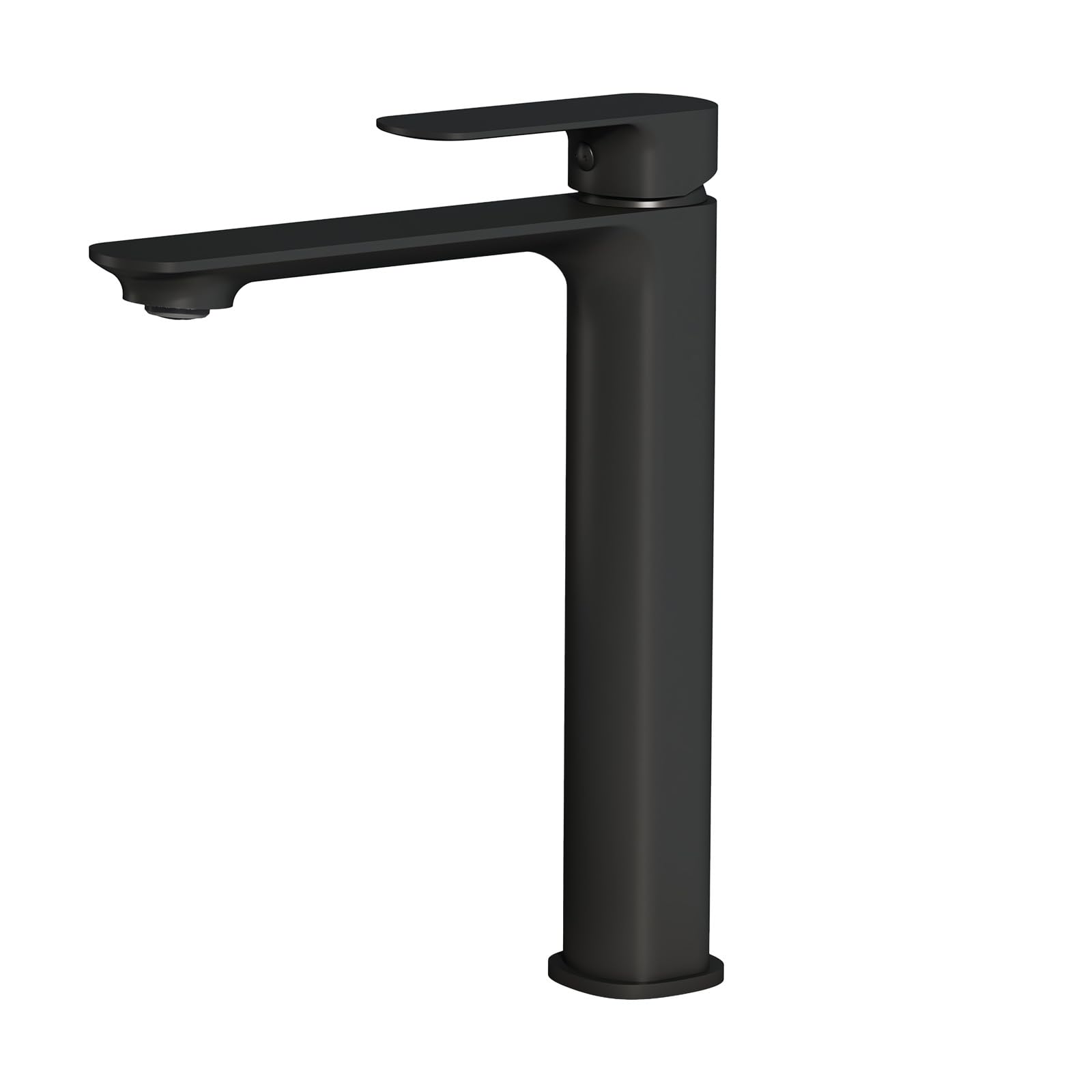 Robinet de salle de bain noir mat EMKE anti-fuite en laiton installation facile pour lavabo