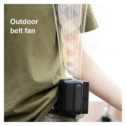 Ventilador de clip para cintura portátil: tu frescura USB ideal para actividades al aire libre 6