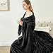BEDELITE Fleece Blankets Queen Size for Bed, Luxury Plush Cozy Fuzzy Black Blanket 90x90 Inches, Super Soft Warm Lightweight Throw Blanket All Seasons Suitable
