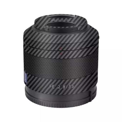 Protection autocollante Sony FE 35 mm F2.8 fibre carbone luxe