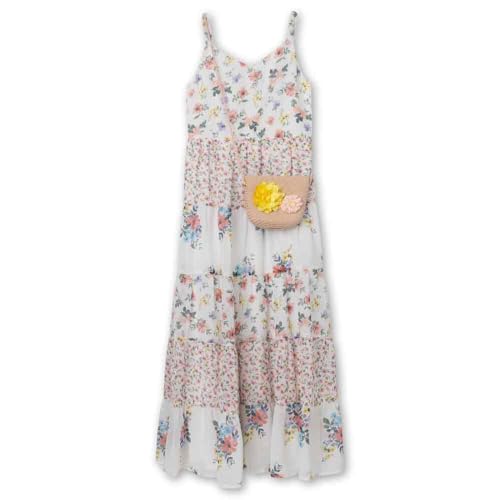 Speechless Girls' Sleeveless Chiffon Maxi Tiered Dress3