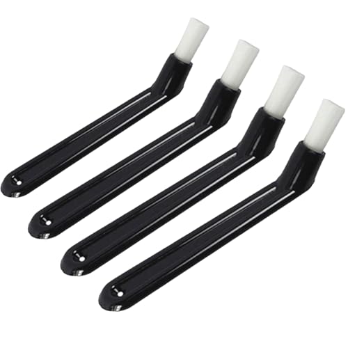 Jimkply 4 Stück Reinigungspinsel, Kaffeemaschinenbürste, Kaffee Werkzeug Reinigungsbürste, Nylonborsten Vielseitige Küchenbürste,Langstieliges Bürstendesign für Küchenzubehör