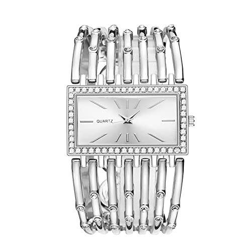Montre bracelet tendance pour femme - Montre à quartz carrée pour homme - Europe et États,...
